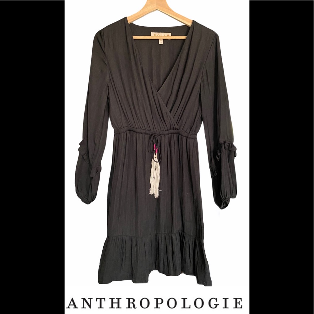 NEW Dolan Anthropologie Teatro Ruffled Dress